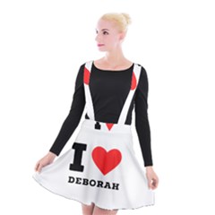 I Love Deborah Suspender Skater Skirt by ilovewhateva