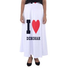 I Love Deborah Flared Maxi Skirt by ilovewhateva