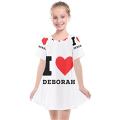 I Love Deborah Kids  Smock Dress by ilovewhateva