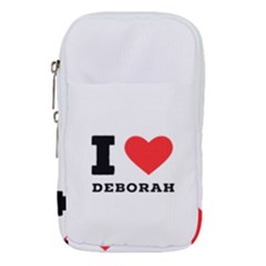 I Love Deborah Waist Pouch (small) by ilovewhateva