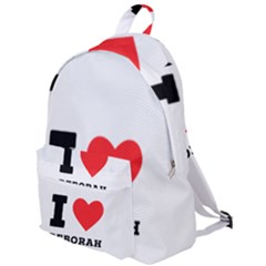 I Love Deborah The Plain Backpack by ilovewhateva