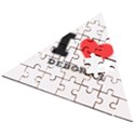 I love deborah Wooden Puzzle Triangle View2