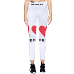 I Love Deborah Pocket Leggings  by ilovewhateva