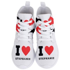 I Love Stephanie Women s Lightweight High Top Sneakers by ilovewhateva