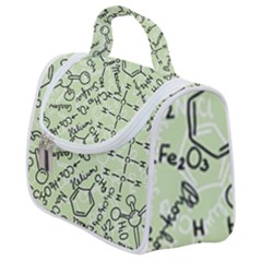 Multicolored Chemical Bond Illustration Chemistry Formula Science Satchel Handbag