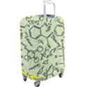 Multicolored Chemical Bond Illustration Chemistry Formula Science Luggage Cover (Large) View2