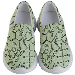 Multicolored Chemical Bond Illustration Chemistry Formula Science Kids Lightweight Slip Ons by Jancukart