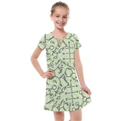 Multicolored Chemical Bond Illustration Chemistry Formula Science Kids  Cross Web Dress