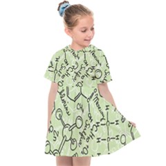 Multicolored Chemical Bond Illustration Chemistry Formula Science Kids  Sailor Dress