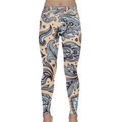 Texture Ornament Paisley Classic Yoga Leggings