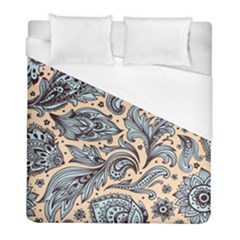 Texture Ornament Paisley Duvet Cover (full/ Double Size)