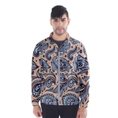 Texture Ornament Paisley Men s Windbreaker