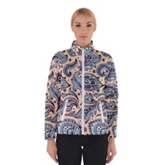 Texture Ornament Paisley Women s Bomber Jacket