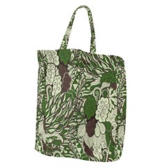 Texture Ornament Pattern Seamless Paisley Giant Grocery Tote