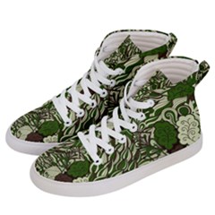 Texture Ornament Pattern Seamless Paisley Men s Hi-top Skate Sneakers