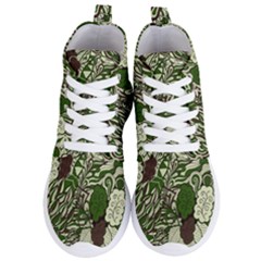 Texture Ornament Pattern Seamless Paisley Women s Lightweight High Top Sneakers