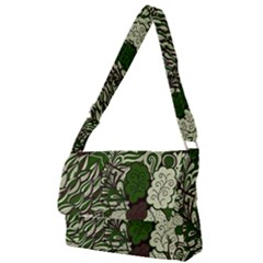 Texture Ornament Pattern Seamless Paisley Full Print Messenger Bag (s)