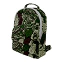 Texture Ornament Pattern Seamless Paisley Flap Pocket Backpack (Large) View1