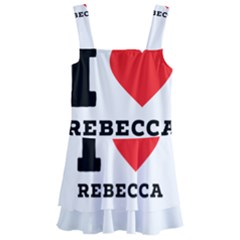 I Love Rebecca Kids  Layered Skirt Swimsuit by ilovewhateva