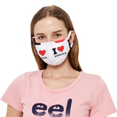 I Love Rebecca Crease Cloth Face Mask (adult) by ilovewhateva