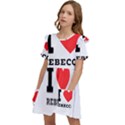 I love rebecca Kids  Frilly Sleeves Pocket Dress View3