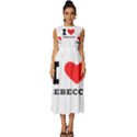 I love rebecca Sleeveless Round Neck Midi Dress View1