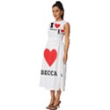 I love rebecca Sleeveless Round Neck Midi Dress View2