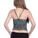 Background Texture Paisley Pattern Spaghetti Strap Bra Top View2