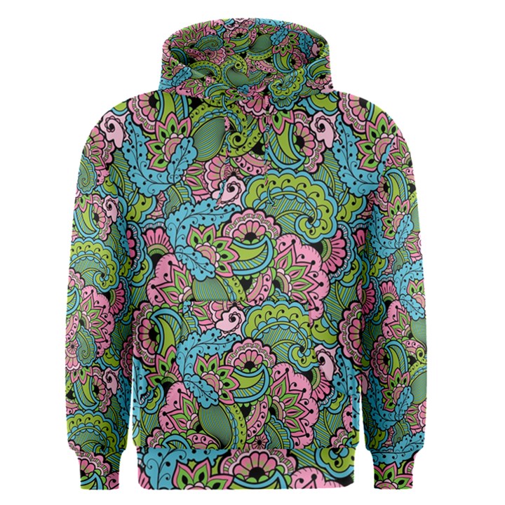 Background Texture Paisley Pattern Men s Core Hoodie