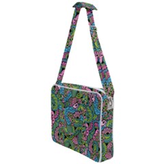 Background Texture Paisley Pattern Cross Body Office Bag