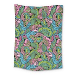 Background Texture Paisley Pattern Medium Tapestry