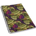 Pattern Vector Texture Style Garden Drawn Hand Floral 5.5  x 8.5  Notebook View1