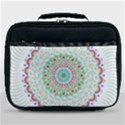 Flower Abstract Floral Hand Ornament Hand Drawn Mandala Lunch Bag View1