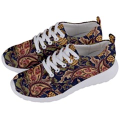 Leaves Flowers Background Texture Paisley Men s Lightweight Sports Shoes by Jancukart