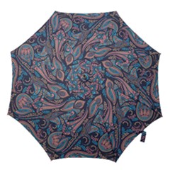 Background Ornament Paisley Hook Handle Umbrellas (large) by Jancukart