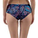 Background Ornament Paisley Reversible Mid-Waist Bikini Bottoms View2