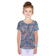 Background Ornament Paisley Kids  One Piece Tee