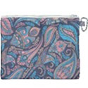 Background Ornament Paisley Canvas Cosmetic Bag (XXXL) View2