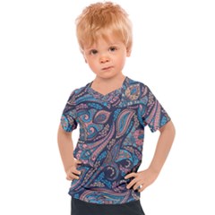 Background Ornament Paisley Kids  Sports Tee