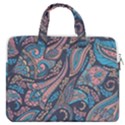 Background Ornament Paisley MacBook Pro 13  Double Pocket Laptop Bag View1