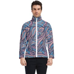 Background Ornament Paisley Men s Bomber Jacket