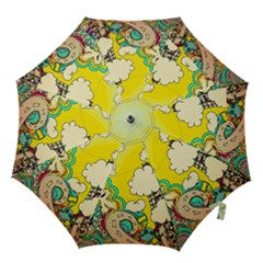 Doodle Wallpaper Artistic Surreal Hook Handle Umbrellas (small)