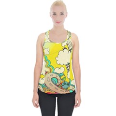 Doodle Wallpaper Artistic Surreal Piece Up Tank Top