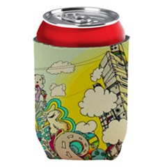 Doodle Wallpaper Artistic Surreal Can Holder