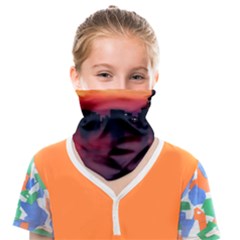 New York City Urban Skyline Harbor Bay Reflections Face Covering Bandana (kids) by Jancukart