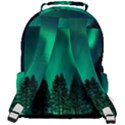 Aurora Northern Lights Phenomenon Atmosphere Sky Rounded Multi Pocket Backpack View3