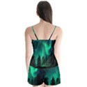 Aurora Northern Lights Phenomenon Atmosphere Sky Satin Pajamas Set View2