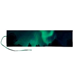 Aurora Northern Lights Phenomenon Atmosphere Sky Roll Up Canvas Pencil Holder (l)