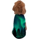 Aurora Northern Lights Phenomenon Atmosphere Sky Dog T-Shirt View2