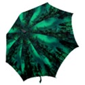 Aurora Northern Lights Celestial Magical Astronomy Hook Handle Umbrellas (Medium) View2